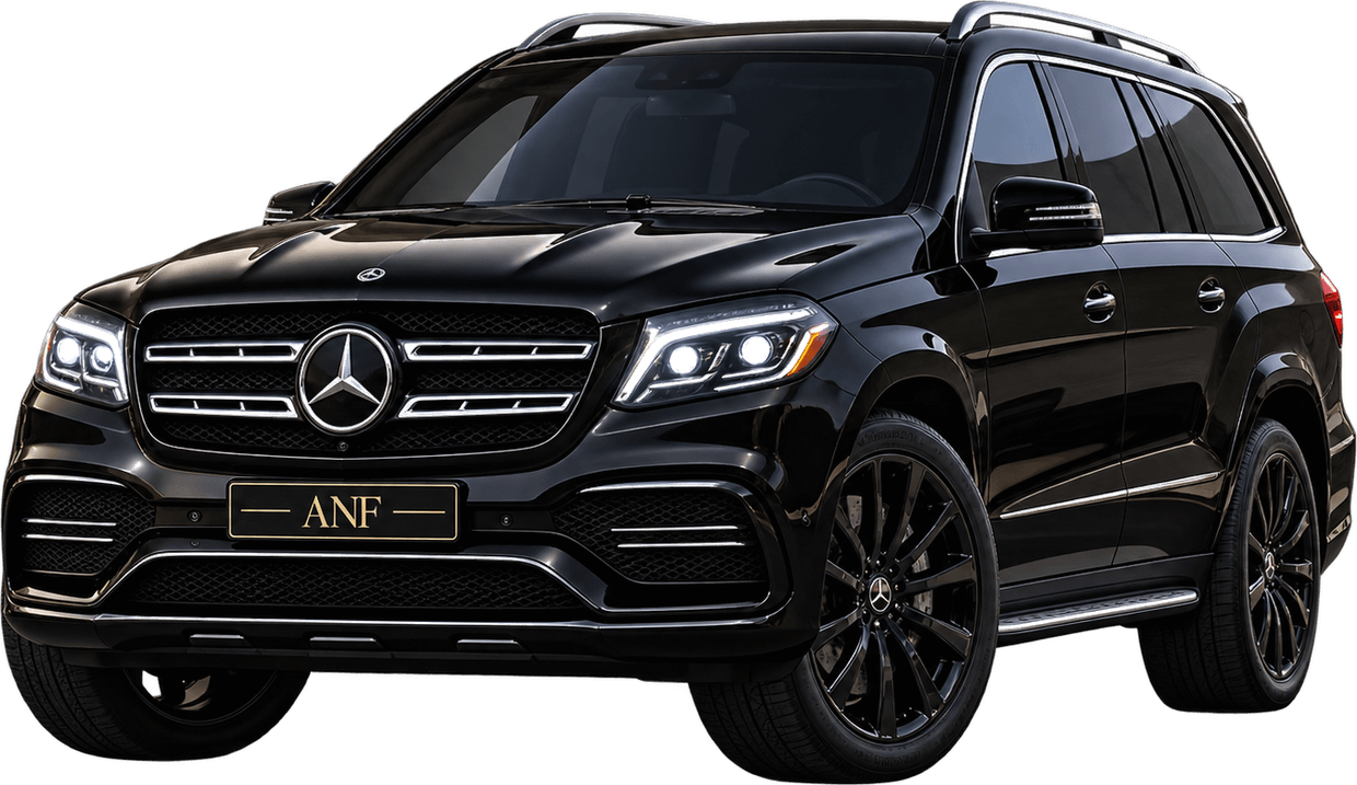 Mercedes-Benz GLS SUV, side profile