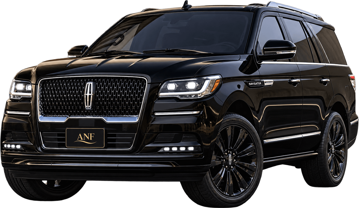 Lincoln Navigator full-size SUV, side profile