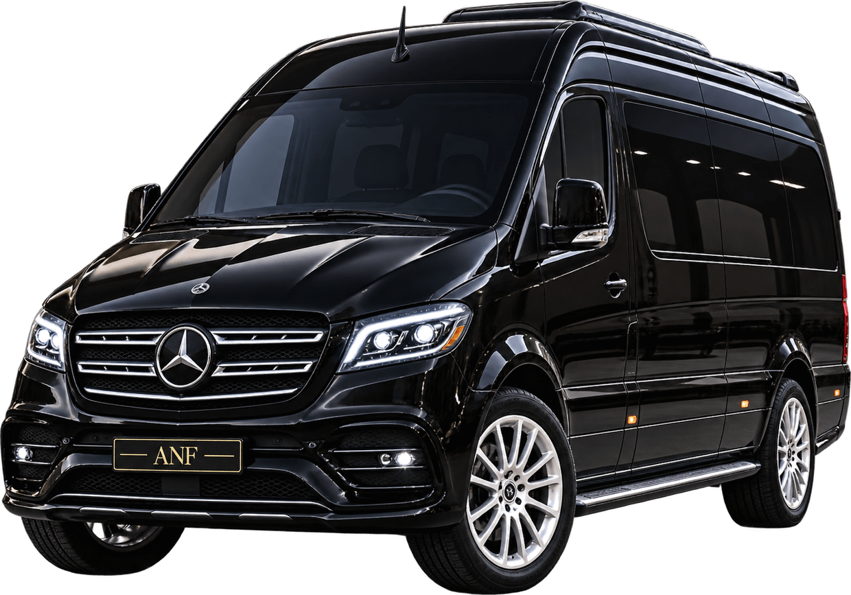 Mercedes-Benz Sprinter executive van, side profile